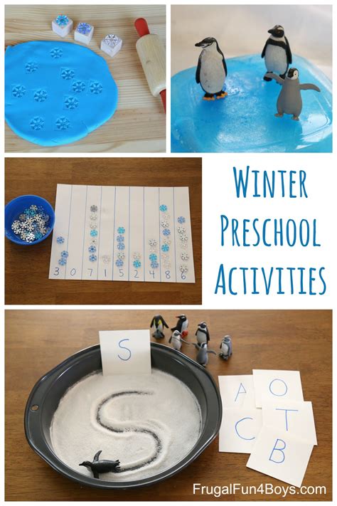 Winter Learning Activities For Preschool Frugal Fun For Boys And Girls