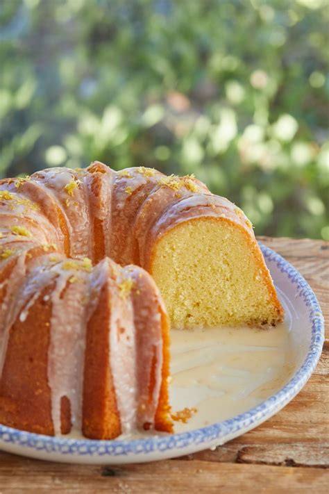 This Lemon Cake Is Covered In A Sweet Lemon Glaze Lemon Desserts