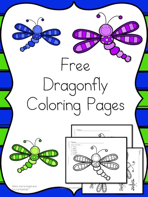 You can use our amazing online tool to color and edit the following free dragonfly coloring pages. Dragonfly Coloring Pages -Cute, free and fun for little ones!