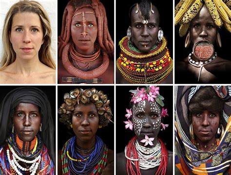 Journalist Turns Photo Of Herself Into Tribal Women To Raise Awareness