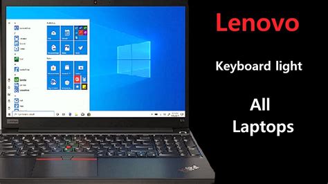 Lenovo Laptop Keyboard Lights Turn On Turn Off Explained In 3 Steps