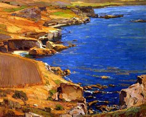 William Wendt Coast Of 1000 Caves Oil Painting Reproductions For Sale