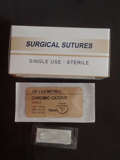 Oem Disposable Surgical Sterilized Pga Polyglycolic Acid Synthetic