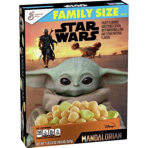 General Mills Star Wars Breakfast Cereal The Mandalorian