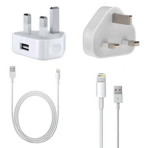 5w Iphone Charging Adaptor And Usb Cable For Iphone Xs Xr X 8 7 8 7 6s 6 Se