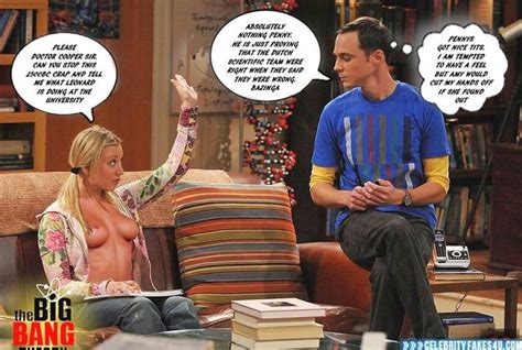 Kaley Cuoco Breasts Big Bang Theory Porn Fake 004 Kaley