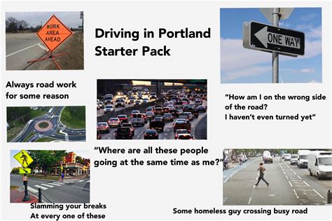 Driving In Portland Starter Pack Rstarterpacks