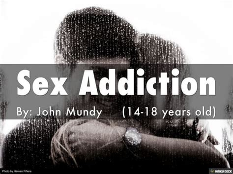 Sex Addiction The Secret Obsession