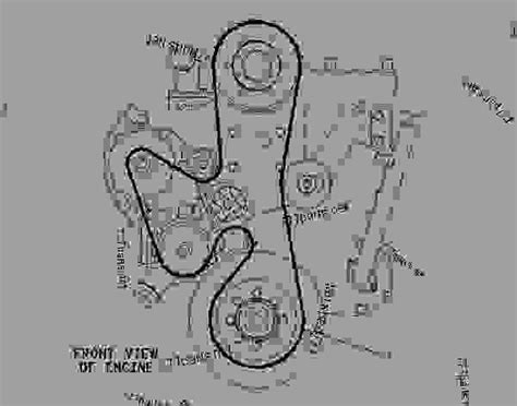 Caterpillar C15 Serpentine Belt Diagram