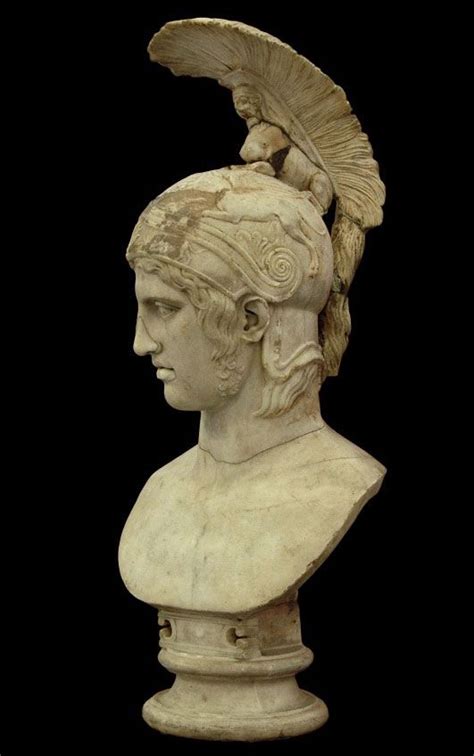 Mars Ares ~ Marble Head Of Roman Statue Статуи Эрмитаж Скульптура