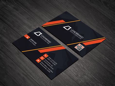 Dribbble Free Corporate Print Ready Psd Business Card Templates