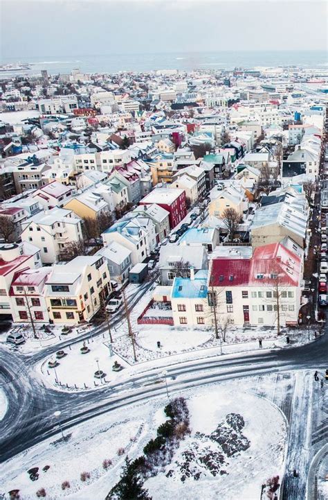 Reykjavik Ist Die Nördlichste Hauptstadt Europas Ob Als Startpunkt Für Erkundungen Auf Island
