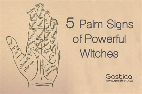 Palm Signs Of Powerful Witches Gostica