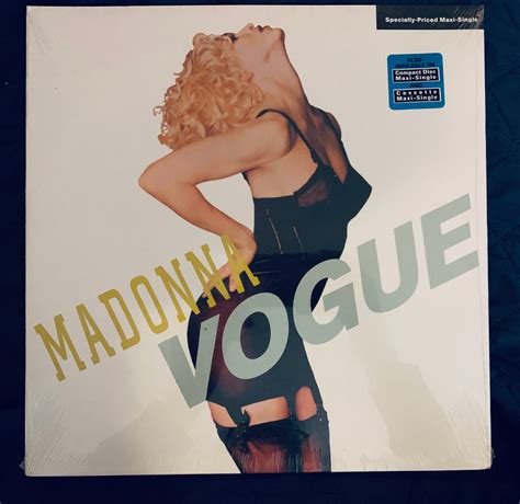 Madonna Vogue Original 90s 12 Lp Vinyl Aled Borderline Music