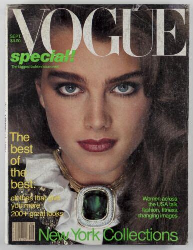Brooke Shields Richard Avedon Kelly Lebrock Diana Spencer Vtg 80s Vogue