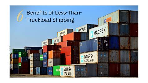 Six Benefits Of Less Than Truckload Shipping National Freight