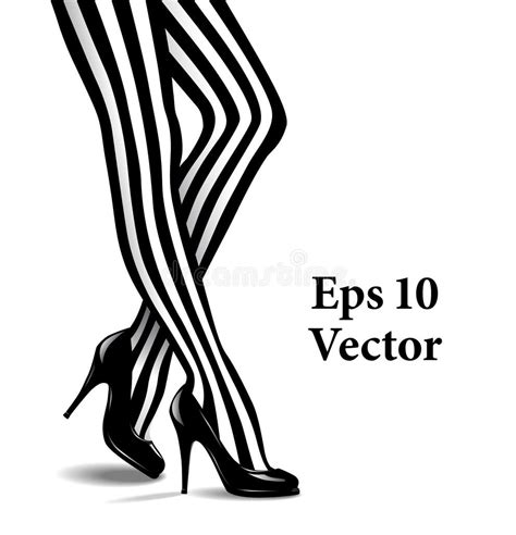 female legs black stockings stock illustrations 288 female legs black stockings stock