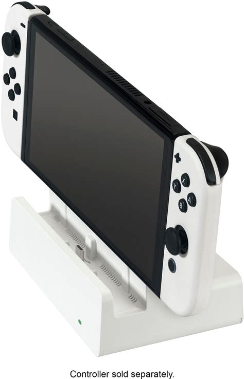 Oem Official Genuine Nintendo Switch Oled White Dock With Ac Power