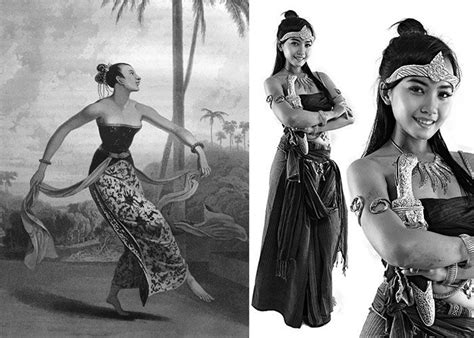 Ilustrasi Perempuan Jawa Kuno Perempuan Kebaya Belanda