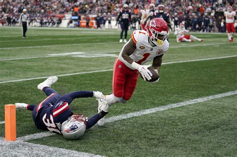 chiefs still showcase their warts but also their promise in 27 17 victory over patriots