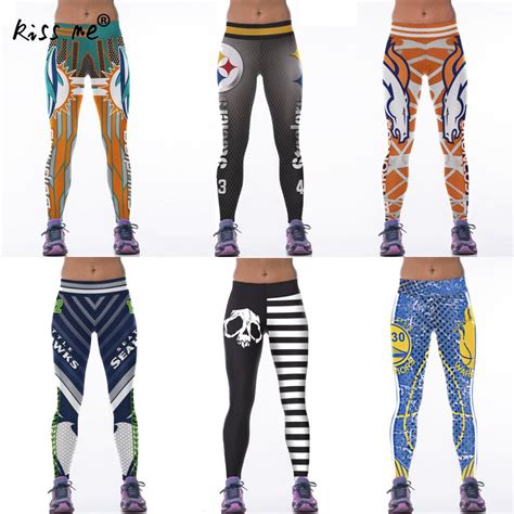 women sexy yoga pants printed dry fit sport pants elastic fitness gym pants workout running