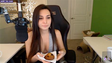 Alinity Sexy Ass Outfit Eating A Muffin Youtube