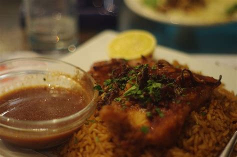 A staple in middle eastern cuisine, lebanese rice pilaf is made with vermicelli noodles toasted in clarified (rendered) butter. Sayyadiyeh. Middle Eastern fish and rice dish. This was in ...