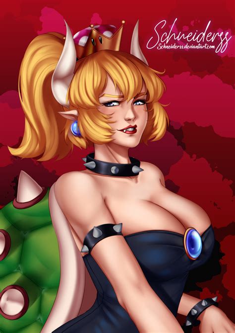 Bowsette By Schneiderss Hentai Foundry