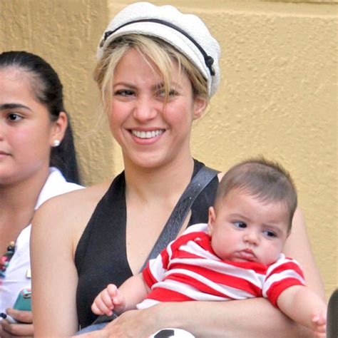 Shakira Takes Son Milan To Watch Soccer E Online