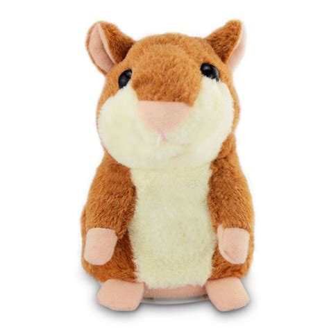 Talking Hamster Lovely Plush Interactive Toys Hamster Recorder Repeats