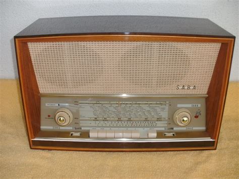 Saba Wildbad 11 German Vintage Tube Radio Built 1960 Restored Ebay