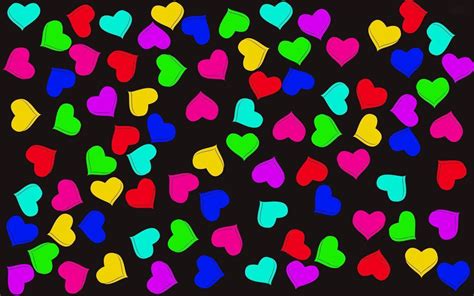 See more ideas about heart wallpaper, iphone wallpaper, wallpaper. Colorful Hearts Wallpapers - Wallpaper Cave