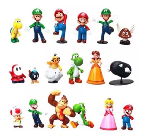 Figuras Set 18 Súper Mario Bros En Venta En Coyoacán Distrito Federal