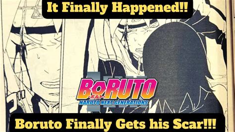 Boruto Gets His Scar Finally Boruto Chapter 78 Spoilers Youtube