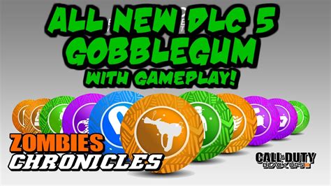 Zombies Chronicles All New Gobblegum Details And Gameplay Call Of Duty