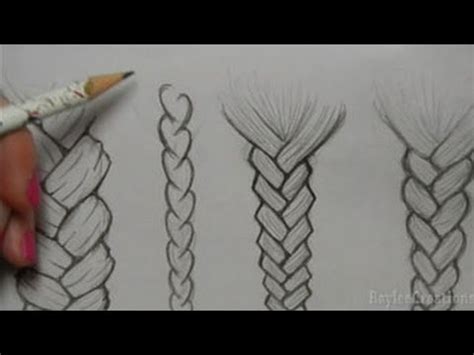 Once finished, in about five hours, you will fully understand how to draw manga or anime faces and hair, from eyes, to noses, to mouths, and even expressions/emotions. How to Draw Hair: Braids - YouTube