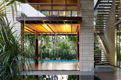 Zen Courtyard Contemporary Home In Singapore Inspired By The