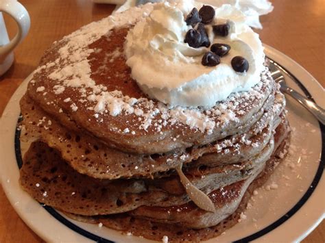 These Double Chocolate Chip Pancakes Hit The Spot Yelp