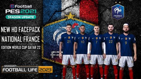 New Hd Facepack France Edition World Cup Qatar 22 Pes 2021