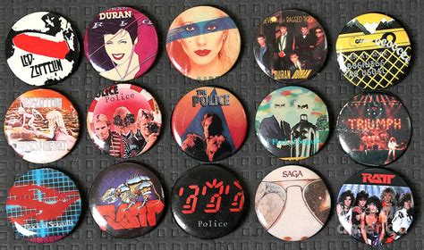 80s Music Rock Pins Photograph By Jt Photodesign
