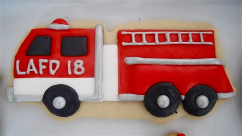 Oh Sugar Events Firefighter Cookies