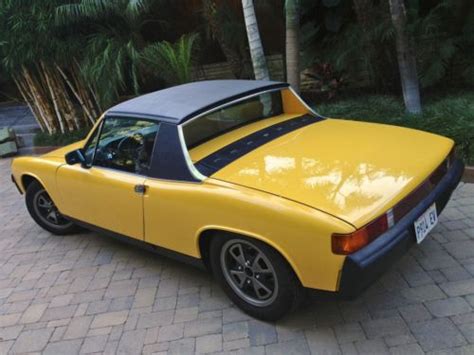 Find Used 1974 Porsche 914 Electric Conversion And Full Ground Up