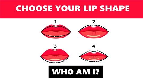 Who Am I Test Your Lip Shape Reveals Your True Personality Traits