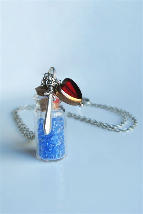 Zelda Blue Potion Necklace By Mrskupe On Deviantart