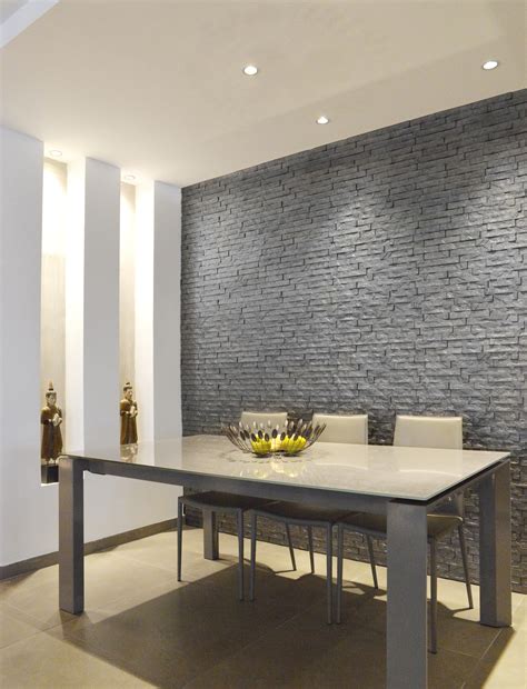Ledge Stone 3d Wall Panels Interlocking Design For Tv