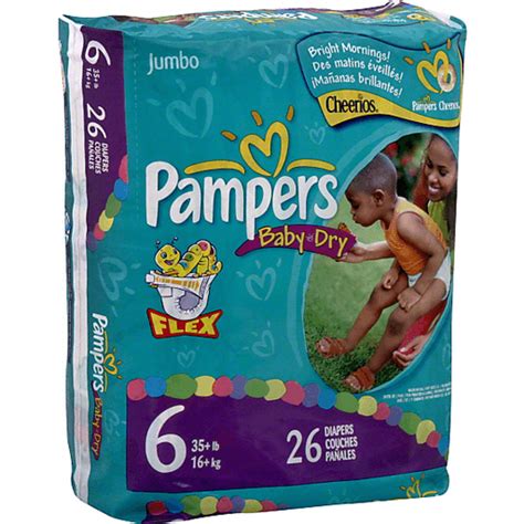 Pampers Baby Dry Diapers Size 6 35 Lb Sesame Street