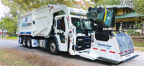 Automated Front Load Garbage Trucks Automated Front Loader Trash