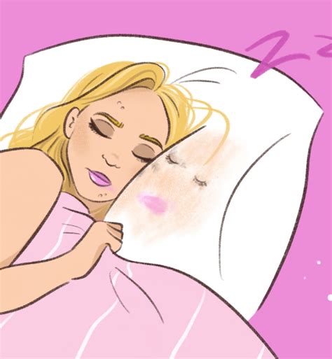 what happens to your skin when you sleep with makeup on