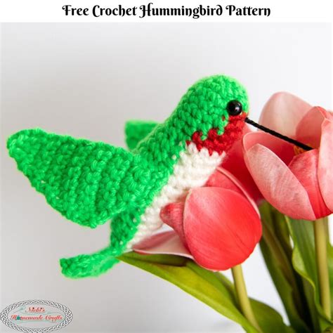 Realistic Free Crochet Hummingbird Pattern Nickis Homemade Crafts