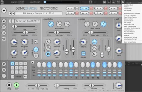 Test Sonic Charge Microtonic V33 Drum Synthesizer Plugin Amazonade